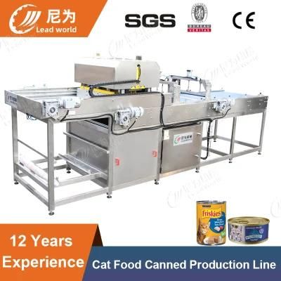 Automatic Cat Food Canned Production Line Cat Food Processing Machinery