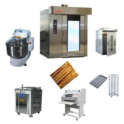 Full Complete Bakery Equipment for Baguette French Long Bread