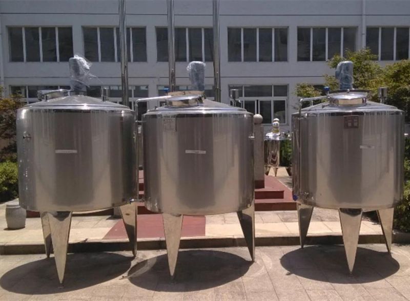 Designed Juice Cosmetic Pharmacy Chemical Liquid Stainless Steel Mixing Tank