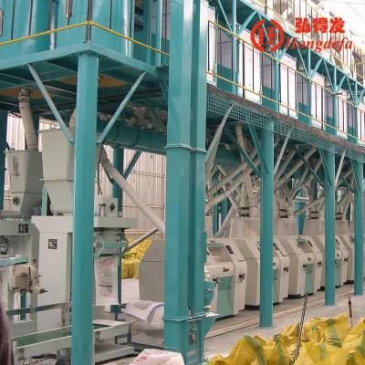 50t/24h Maize Flour Milling Machine