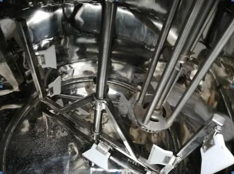 High Shear Speed Adjustable Emulsifying Homogenizer Tank with Explosion Proof Motor