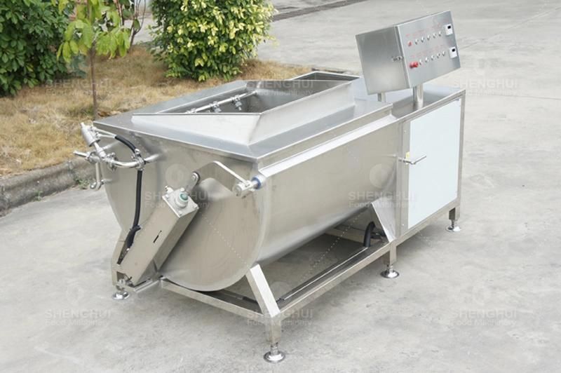 Ozone Vegetable Washing Machine Air Bubble Fruit Cleaning Machine Fish Meat Cleaner Food Machinery