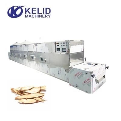 Microwave Herbaceous Plants Licorice Root Drying Sterilization Machine