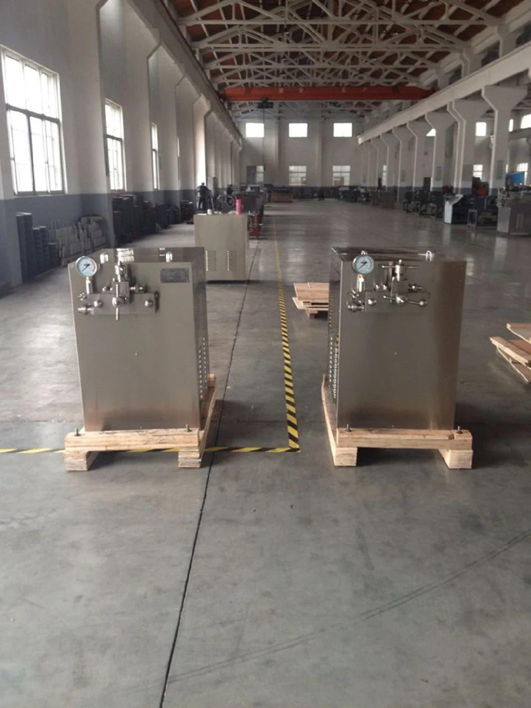 25MPa Ce Certificate Milk Homogenizer for Dairy Factory