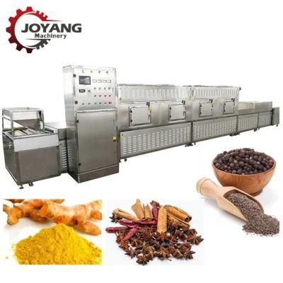 Stainless Steel Turmeric Powder Microwave Drying Sterilization Machine