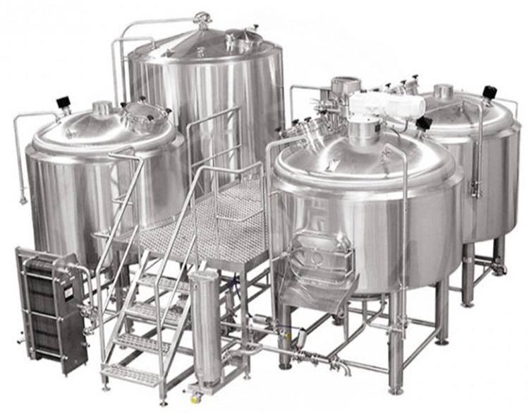 High Speed Beer Brewing Making Equipment 800L Liquor Brewing Equipment