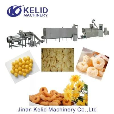 Corn Puff Snack Processing Line Food Making Machine