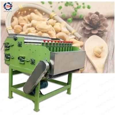 Manufacturer Supply Cashew Nut Shelling Dehulling Kernel Shell Separation Machine