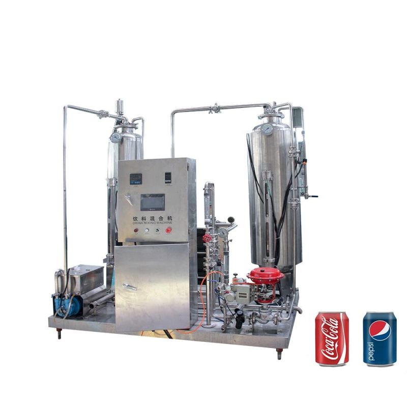 Low Price Coke Sprite and Other Carbonated Beverage Processing Line Beverage Mixer