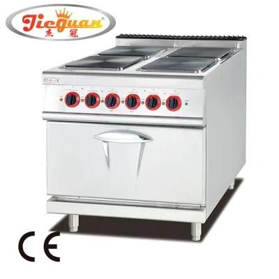 Electric Commercial Cooking Range with Square Hot Plate Eh-887A