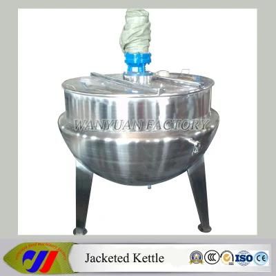 Steam Heating Jacketed Cooking Mixer with Agitator Cooking Vesel