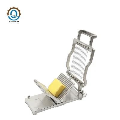 Best Sale Stainless Steel Handle Block Cheese Wire Slicer Cutter Board Kit Cheese Slicing ...