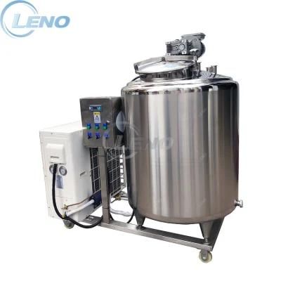 300L Stainless Steel Storage Fuel Water Milk&Milking Cooling Tank for Dairy