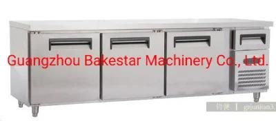 4 Door Workbench Cooler Undercounter Chiller Freezer