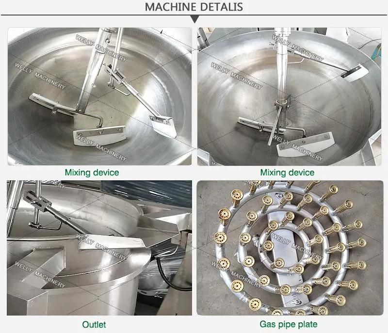 Large Capacity Cooking Mixer Planetary Mixer Machine