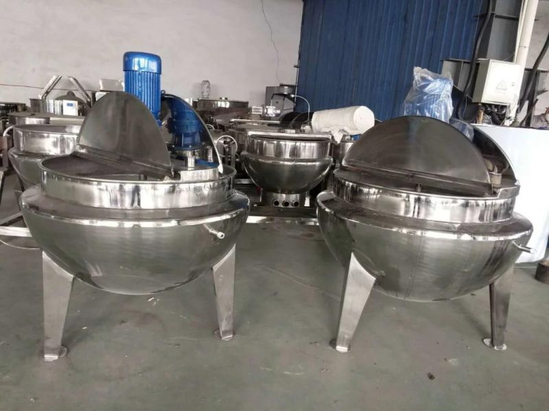 Steam /Hot Water Heating Jacketed Kttle for Jam Sauce Price