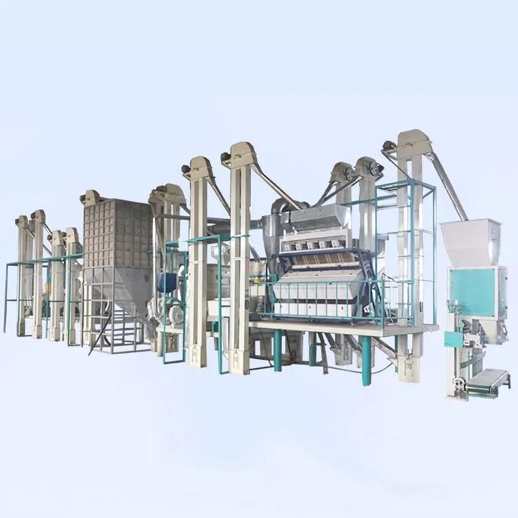 Automatic Rice Miller Complete Rice Machine Rice Mill Packing Machine