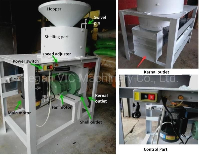 MS Series Moringa Seeds Kernel Sheller