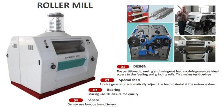 100t/24h Maize Flour Mill Milling Machine