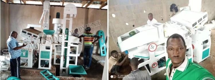 High Efficiency Complete Set 30ton Auto Rice Milling Machine Nigeria