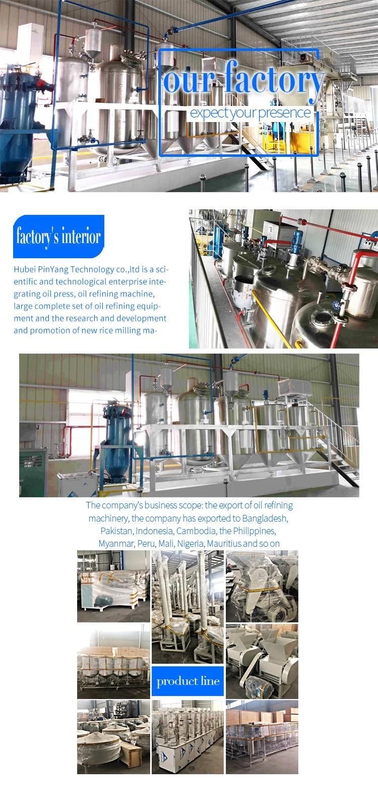 Mini Vegetable Oil Machine Refinery Soybean Oil Refining Machine