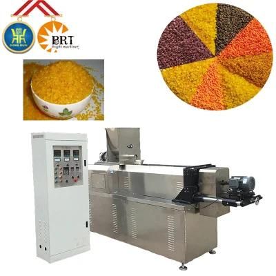 High Production Automatic Artificial Nutrition Instant Rice Foods Making Machinery