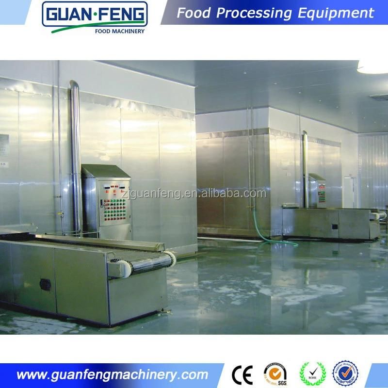 2000kg High Efficiency Spiral Quick Freezer for Food Freezing Process