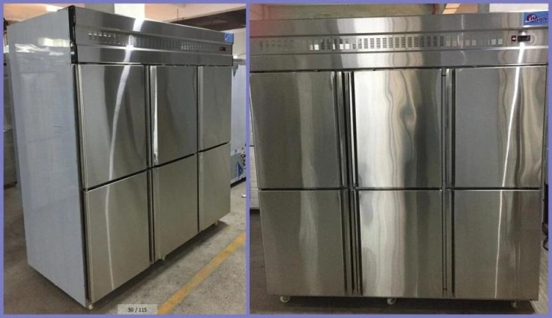 Restaurant Food Equipment for Freezer/ Refrigerator with 6 Doors