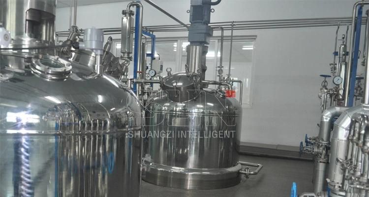 ASME CIP SIP Machenical Stirring Biological Fermenter Fermentation Tank