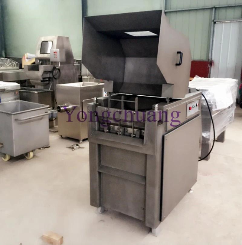 Frozen Meat Cutting Machine for Sausage Production Plant