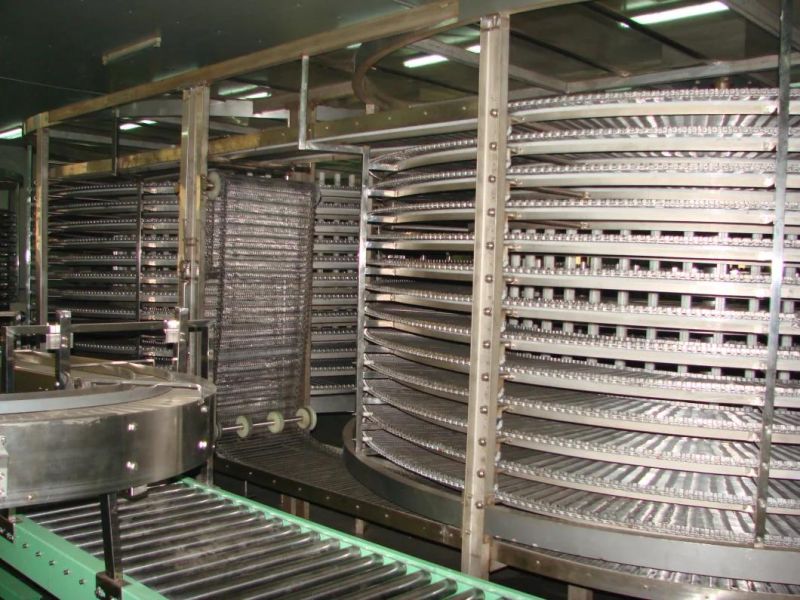 IQF Tunnel Freezer for Meat Fish Fruit and Vegetable