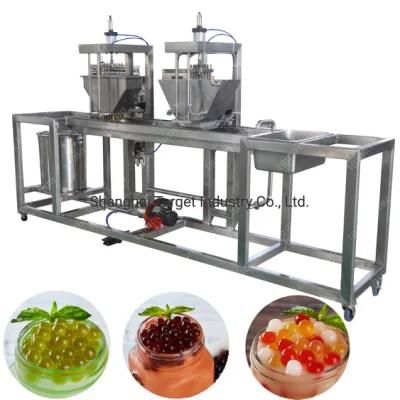 Tg Hot-Sale Products in Europe Boba Tea Making Machine Popping Boba Fruit Juice Ball and ...