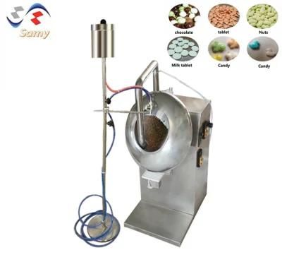 Byc-400 Stainless Steel Tablet Coating Machine Candy/Sugar/Tablet/Chocolate/Tablet Coating ...