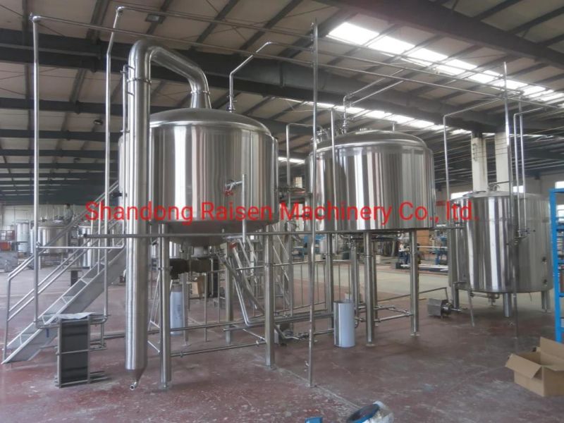 15000t Complete Beer Production Line 5000L Brewhouse Beer Brewing Equipment Brewery Equipment