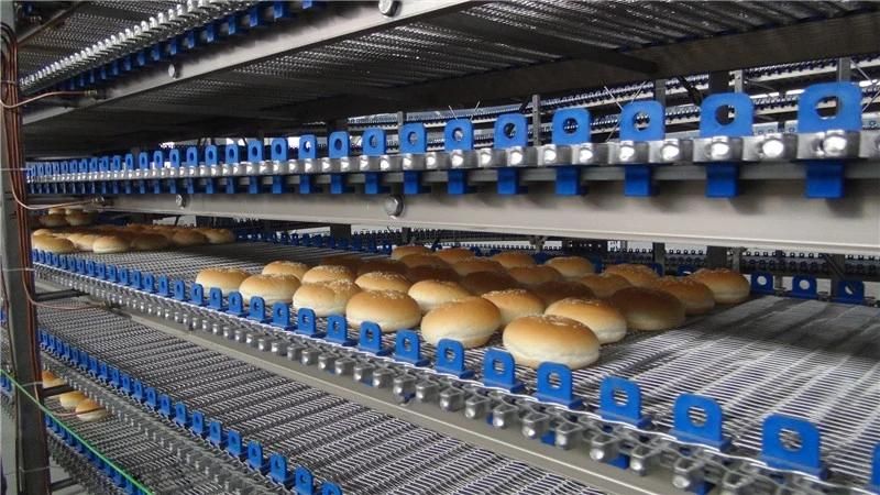 Industrial Bakery Bread Spiral Cooling Tower Conveyor Equipment for Food Baking
