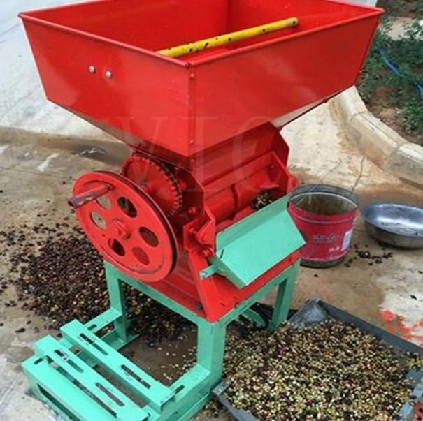 Home use manual coffee beans peelers coffee bean peeling machine