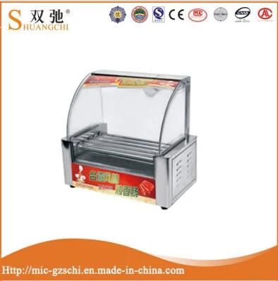 Hot Dog Grill with Toughened Glass