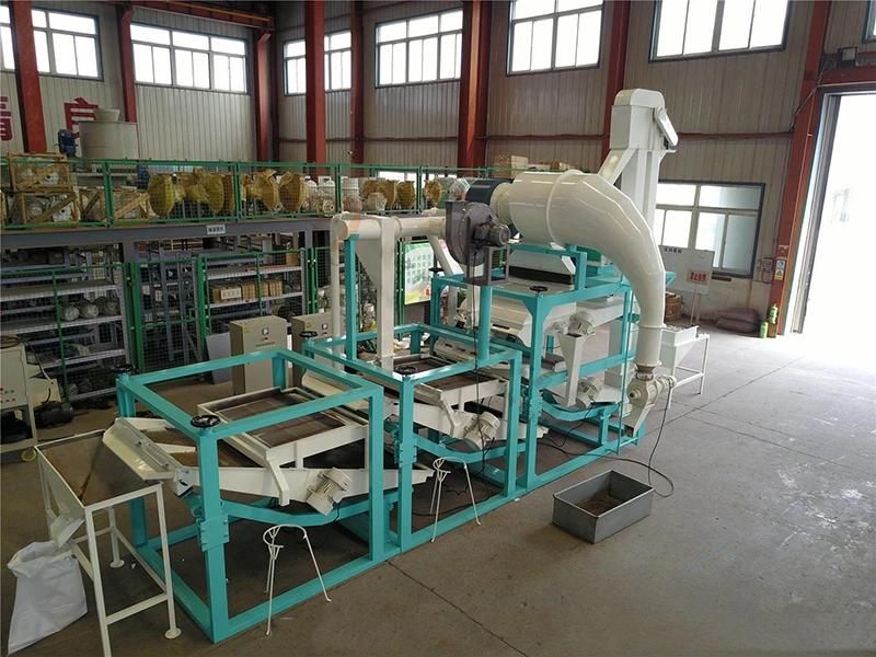 Medium Grain Rice Grinder Mill Machine Buckwheat Hulling Peeling Cleaning Sheller Machine