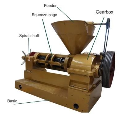 Slanting Tooth Gear Oil Press Machine Yzyx140xc-8gx