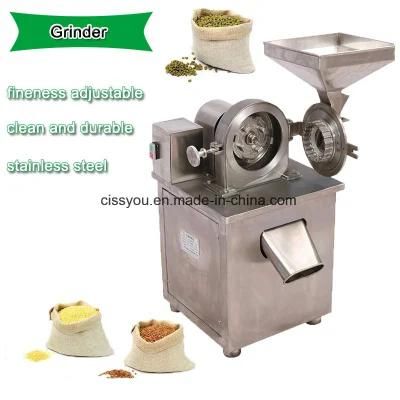 Stainless Steel Spice Pepper Chili Grain Salt Crusher Grinder