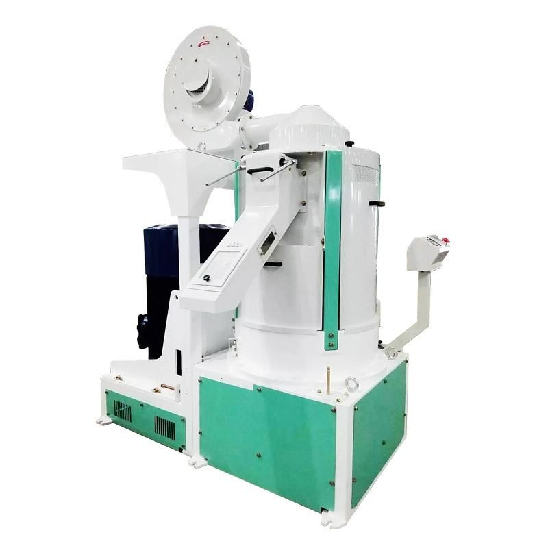 Mnmlt17 Vertical Iron Roll Rice Whitener Rice Brushing Machine