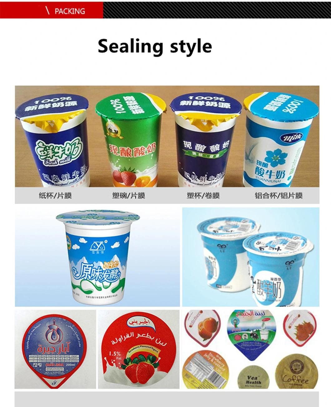 Strained Yogurt Set Yoghurt Greek Yoghourt Milk Dairy Packing Cup Filling Sealing Machine