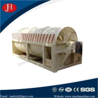 Potato Cleaning Washing Rotary Washer Potato Powder Raw Flour Machine