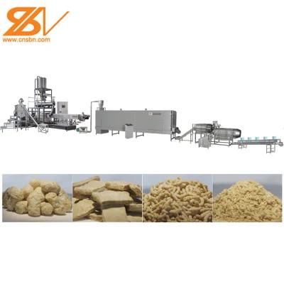 Fibrous Tvp Soya Pea Fava Bean Protein Making Machine