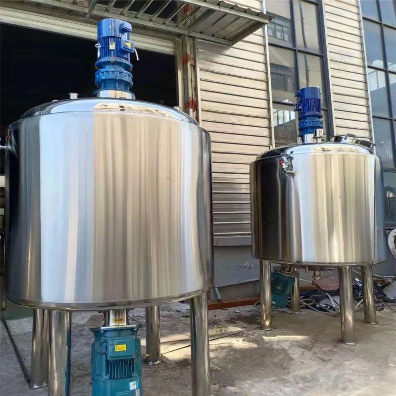 Beverage PU Insulation Fermmentation Blending Tank for Food Industry