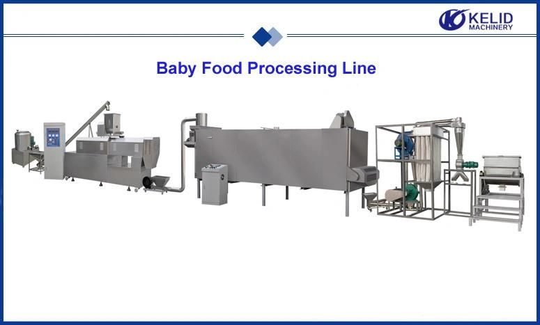 Popular Turnkey Ce Organic Baby Food Machine