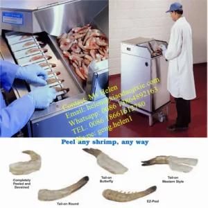 Shrimp Peeling Machine for Peel Completely Peeled and Deveined Shrimp