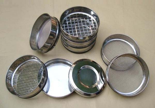 Round Stainless Steel Wire Mesh Grain Hand Sieve