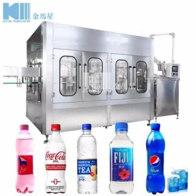 Automatic Plastic Container Carbonated Beverage Bottling Machine