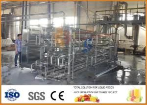 Uht Sterilization Machine for Milk and Juice Uht Tubular Juice and Jam Sterilizer Tunnel ...